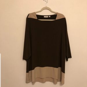 Susan Graver 3x Plus Size Top